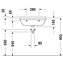 Lavabo mural Med Starck 3 DURAVIT