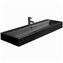 Lavabo negro para mueble 120 rebosadero Vero Duravit