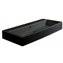 Lavabo negro para mueble 100 rebosadero Vero Duravit