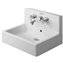 Lavabo mural con pared posterior Vero DURAVIT
