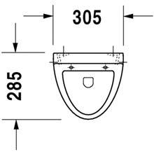 Urinario Fizz con tapa DURAVIT