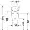 Urinario Me by Starck Dry DURAVIT