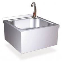 Lavabo mural automático acero NOFER