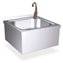 Lavabo mural autom&aacute;tico acero NOFER