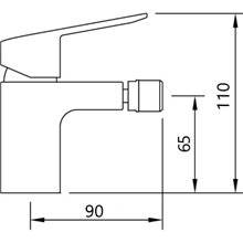 Grifo de bidé S12 Elegance