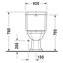 Inodoro completo tanque bajo 1930 DURAVIT