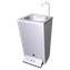 Lavabo registrable doble pulsador acero NOFER