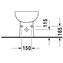 Bid&eacute; a suelo 35 D-Code Duravit