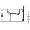 Bid&eacute; a suelo 36 D-Code Duravit