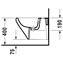 Bid&eacute; suspendido Compact DuraStyle Duravit