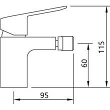 Grifo de bidé S12 Xtreme