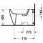 Bid&eacute; a suelo Happy D.2 Duravit