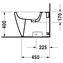 Bid&eacute; a suelo y pared Happy D.2 Duravit