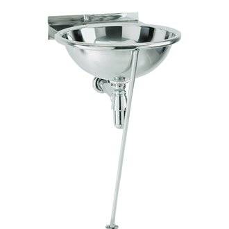 Lavabo mural con apoyo NOFER