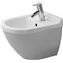 Bid&eacute; suspendido con Durafix Compact Starck 3 Duravit