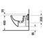 Bid&eacute; suspendido con Durafix Compact Starck 3 Duravit