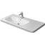 Lavabo asim&eacute;trico izq para mueble 100 DuraStyle Duravit