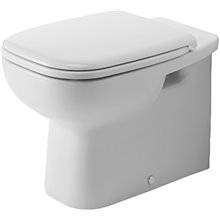 Inodoro a suelo y pared D-Code DURAVIT