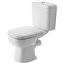 Inodoro completo tanque bajo 65 D-Code DURAVIT