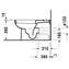 Inodoro completo dual tanque bajo 36 D-Code DURAVIT