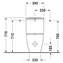 Inodoro completo tanque bajo Me by Starck DURAVIT