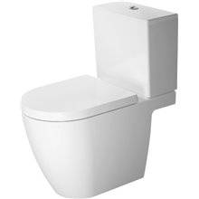 Inodoro completo tanque bajo salida horizontal Me by Starck DURAVIT