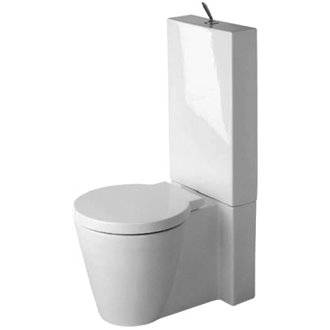 Inodoro completo tanque bajo Starck 1 DURAVIT