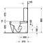 Inodoro completo tanque bajo 63 Starck 2 DURAVIT