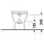 Inodoro a suelo Starck 3 DURAVIT