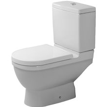 Inodoro completo tanque bajo salida vertical Starck 3 DURAVIT
