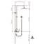 Columna de ducha Circular Manual Box