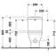 Inodoro completo dual tanque bajo Starck 3 DURAVIT