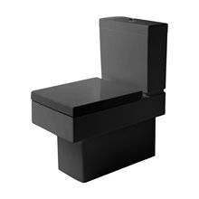 Inodoro completo dual tanque bajo negro Vero DURAVIT