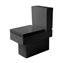 Inodoro completo dual tanque bajo negro Vero DURAVIT