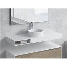 Conjunto encimera+lavabo ACIS cajón NATUGAMA