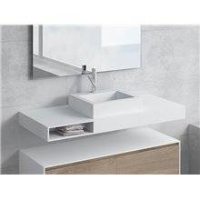 Conjunto encimera+lavabo GALATEA cajón NATUGAMA