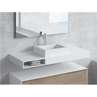 Conjunto encimera+lavabo GALATEA caj&oacute;n NATUGAMA