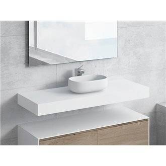 Conjunto encimera+lavabo NEREIDA NATUGAMA