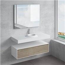 Conjunto encimera+lavabo CORUS NATUGAMA