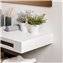 Conjunto encimera+lavabo JUNO toallero NATUGAMA