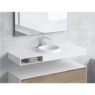 Conjunto encimera+lavabo JUNO caj&oacute;n NATUGAMA