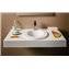 Conjunto encimera+lavabo LARES NATUGAMA