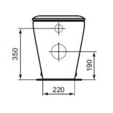 Inodoro a suelo compacto TONIC II Ideal Standard