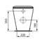 Inodoro a suelo compacto TONIC II Ideal Standard