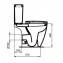 Inodoro completo CONNECT FREEDOM Arco Ideal Standard
