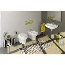 Inodoro a suelo compacto TESI Ideal Standard