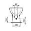 Inodoro a suelo compacto TEMPO Ideal Standard