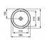Lavabo bajo encimera redondo 38 CONNECT Ideal Standard