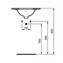 Lavabo bajo encimera redondo 48 CONNECT Ideal Standard
