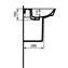 Lavabo mural 50 CONNECT AIR Ideal Standard